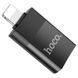 Перехідник адаптер Hoco UA17 OTG Lightning на USB зовнішній хаб для передавання даних телефона планшета флешки UA17LU фото 3