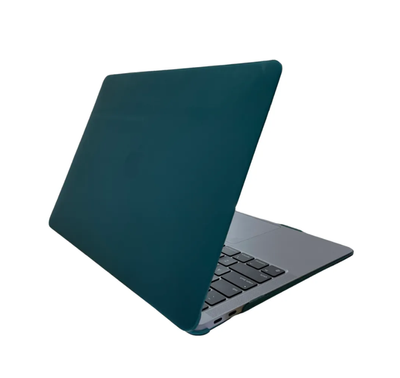 Защитный матовый чехол Matte Hard Shell Case Pine Green для MacBook New Air 13" матовая накладка на Макбук Эир SC30 фото