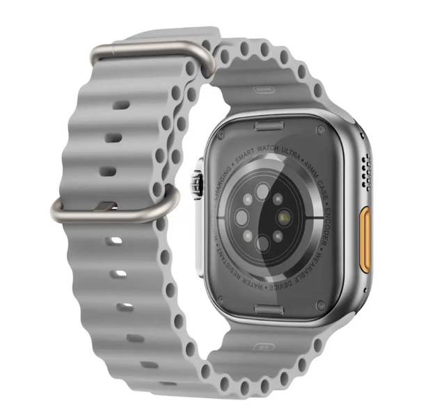 Розумний смарт-годинник XO M8 Pro Ultra 49 mm Smart Watch наручний смарт-годинник із функцією приймання дзвінків сірий SW67 фото
