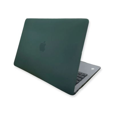 Защитный матовый чехол Matte Hard Shell Case Green для MacBook New Air 13" матовая накладка для Макбук Эир SC31 фото