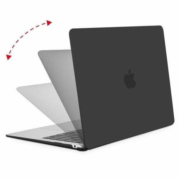 Захисний чорний чохол на MacBook Air 13 накладка на Макбук SC14 фото