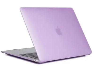 Защитный фиолетовый матовый чехол Hard Shell Case для MacBook New Air 13" матовая накладка для Макбук Эир SC25 фото
