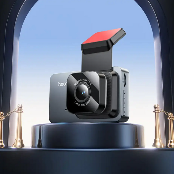 Автомобільний відеореєстратор Hoco DV9 720P HD 200 mAh 3-inch з дисплеєм і записом в машину DV9 фото