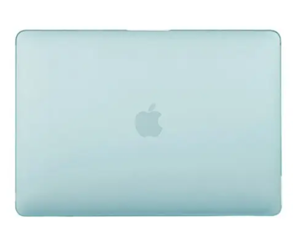Защитный бирюзовый матовый чехол Matte Hard Shell Case для MacBook New Air 13" матовая накладка для Макбук Эир SC26 фото