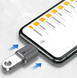 Переходник Zamax Mini OTG Adapter Type-C to USB-A 3.0 хаб для ноутбука телефона концентратор внешний адаптер ZXMOTG фото 2