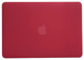 Защитный матовый бордовый чехол Matte Hard Shell Case для MacBook New Air 13" матовая накладка для Макбук Эир SC28 фото 4