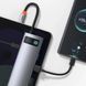 Переходник Baseus Metal Gleam Series Type-C HUB 8в1 внешний адаптер хаб для ноутбука MacBook концентратор BAS8 фото 8