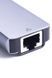 Перехідник концентратор USB-хаб 6 в 1 ZAMAX розгалужувач Type C HUB to 4k хаб для MacBook ZX6 фото 3
