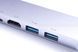 Перехідник концентратор USB-хаб 6 в 1 ZAMAX розгалужувач Type C HUB to 4k хаб для MacBook ZX6 фото 2
