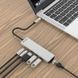 Перехідник концентратор USB-хаб 6 в 1 ZAMAX розгалужувач Type C HUB to 4k хаб для MacBook ZX6 фото 1