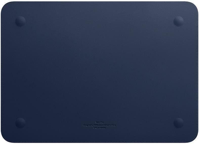 Чехол папка WIWU Skin Pro II PU Leather Sleeve защитный чехол из эко-кожи для MacBook Pro и Air 13.3" синий SC16 фото