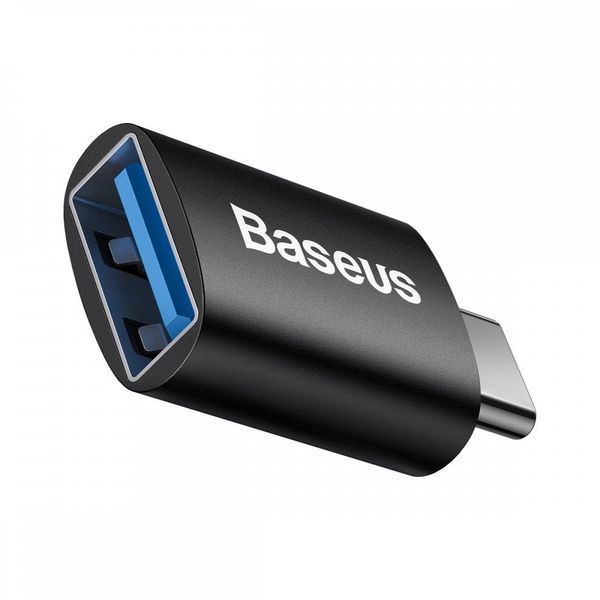 Переходник Baseus Mini OTG Adapter Type-C to USB-A 3.1 хаб для ноутбука телефона концентратор внешний адаптер BMOTG фото
